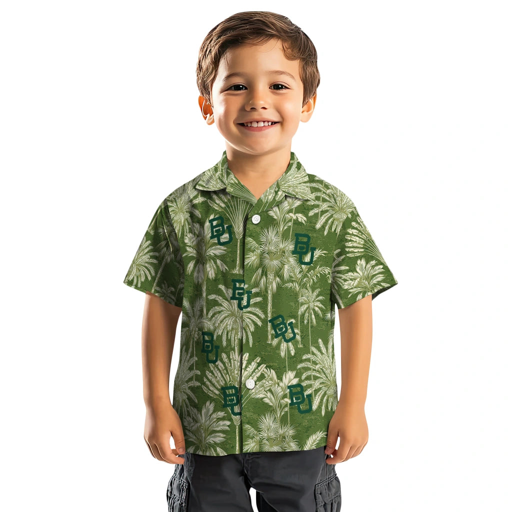 Baylor Bears Hawaiian Shirt - Vintage Palm Tree | Hula Hawaiian Shirts