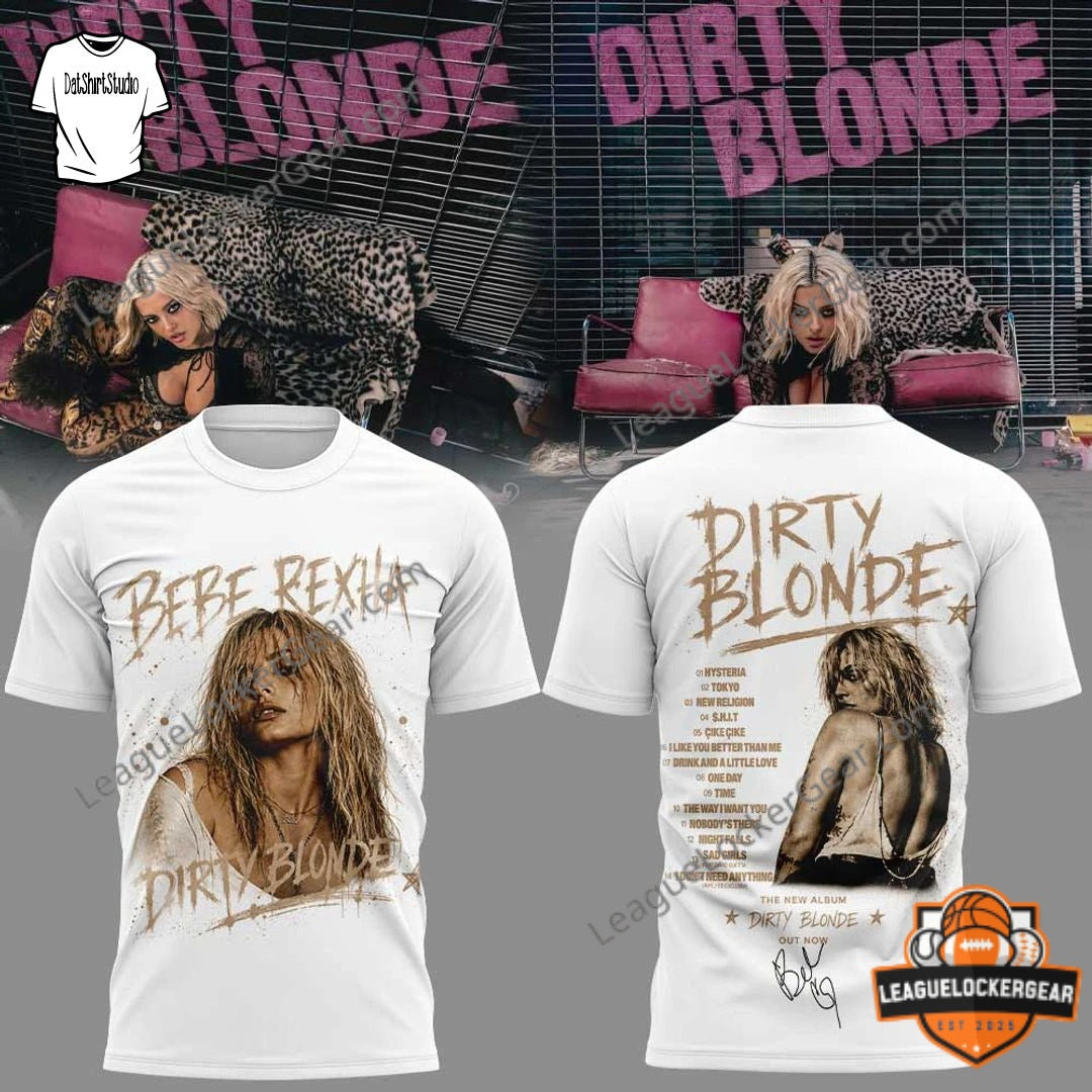 Bebe Rexha Dirty Blonde Album Hoodie - LeagueLockerGear