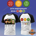 blink-182 25th Anniversary T-Shirt - LeagueLockerGear