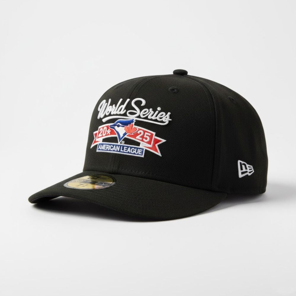 Toronto Blue Jays 2025 World Series Fitted Cap – American League Champions - LeagueLockerGear