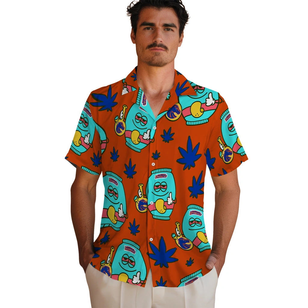 Boise State Broncos Hawaiian Shirt - Chill Vibe | Hula Hawaiian Shirts
