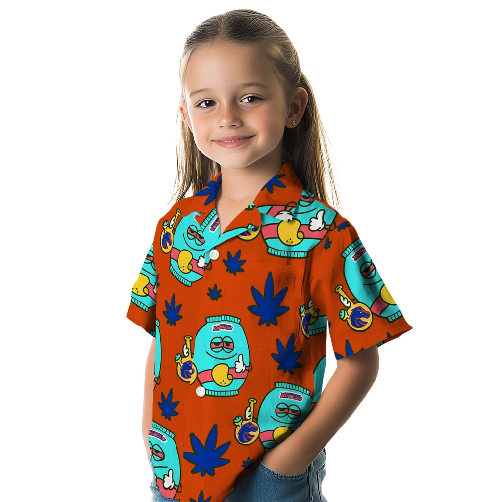 Boise State Broncos Hawaiian Shirt - Chill Vibe | Hula Hawaiian Shirts