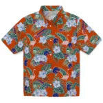 Boise State Broncos Hawaiian Shirt - Flamingo and Hibiscus | Hula Hawaiian Shirts