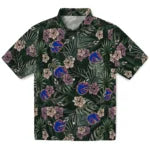 Boise State Broncos Hawaiian Shirt - Hibiscus Leaves Pattern | Hula Hawaiian Shirts