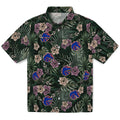Boise State Broncos Hawaiian Shirt - Hibiscus Leaves Pattern | Hula Hawaiian Shirts