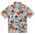 Boise State Broncos Hawaiian Shirt - Hibiscus Seaside | Hula Hawaiian Shirts
