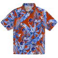 Boise State Broncos Hawaiian Shirt - Palm Leaves | Hula Hawaiian Shirts
