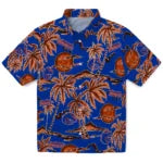 Boise State Broncos Hawaiian Shirt - Palm Sunset | Hula Hawaiian Shirts