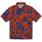 Boise State Broncos Hawaiian Shirt - Turtle Lines | Hula Hawaiian Shirts