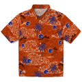 Boise State Broncos Hawaiian Shirt - Wave Palm | Hula Hawaiian Shirts
