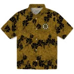 Boston Bruins Hawaiian Shirt - 50th State Flower | Hula Hawaiian Shirts
