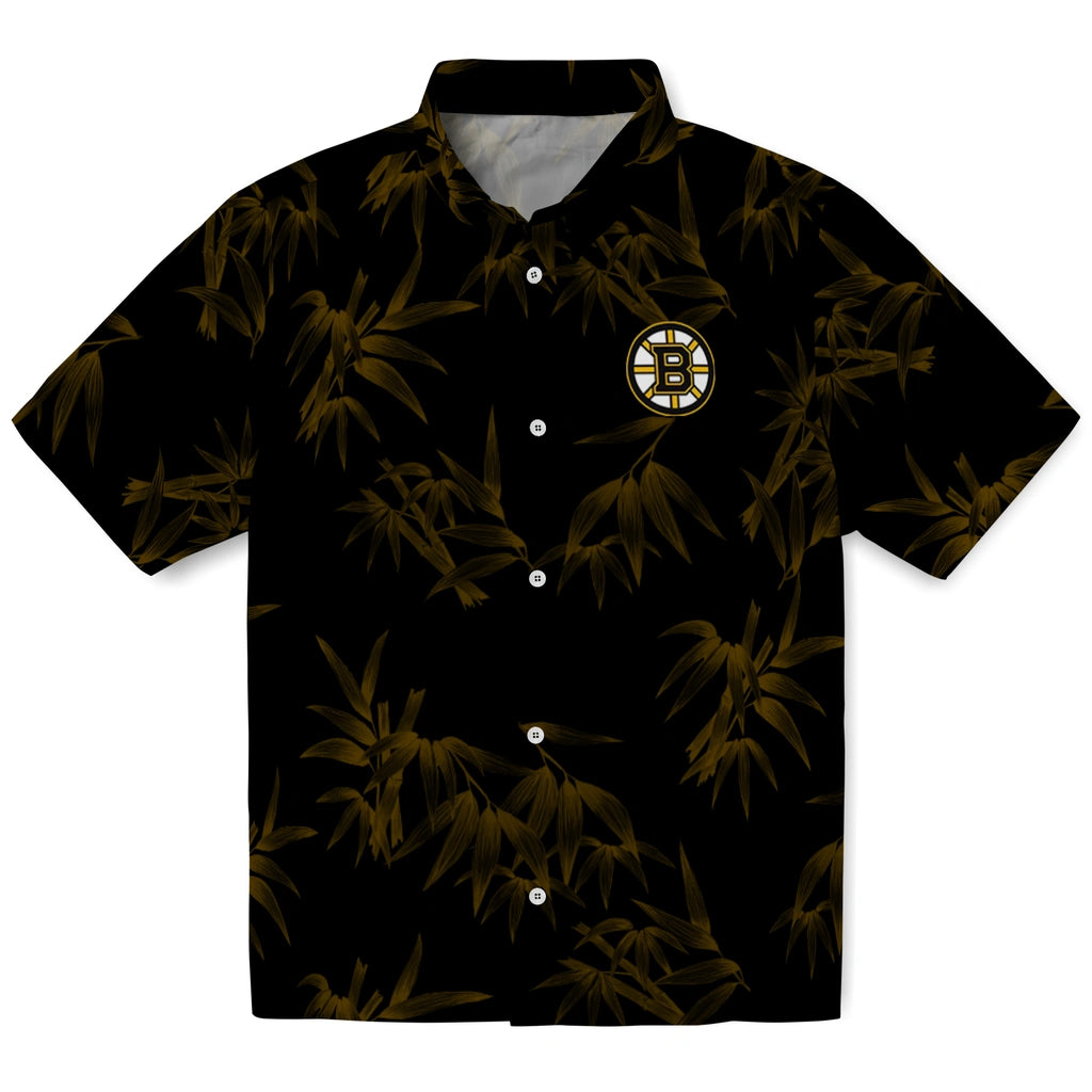 Boston Bruins Hawaiian Shirt - Bamboo Branches | Hula Hawaiian Shirts