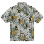 Boston Bruins Hawaiian Shirt - Hibiscus Designs | Hula Hawaiian Shirts