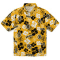 Boston Bruins Hawaiian Shirt - Hibiscus Flower Design | Hula Hawaiian Shirts