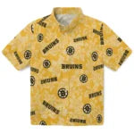 Boston Bruins Hawaiian Shirt - Hibiscus Oasis | Hula Hawaiian Shirts