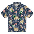 Boston Celtics Hawaiian Shirt - Flamingo Hibiscus | Hula Hawaiian Shirts