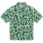 Boston Celtics Hawaiian Shirt - Hibiscus Motif | Hula Hawaiian Shirts