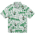 Boston Celtics Hawaiian Shirt - Hibiscus Overlay | Hula Hawaiian Shirts