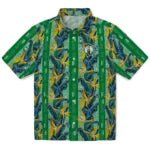 Boston Celtics Hawaiian Shirt - Paradise Vines | Hula Hawaiian Shirts