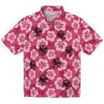 Boston College Eagles Hawaiian Shirt - Hibiscus Cluster | Hula Hawaiian Shirts