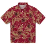 Boston College Eagles Hawaiian Shirt - Monstera Layer | Hula Hawaiian Shirts