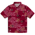 Boston College Eagles Hawaiian Shirt - Wave Palm | Hula Hawaiian Shirts