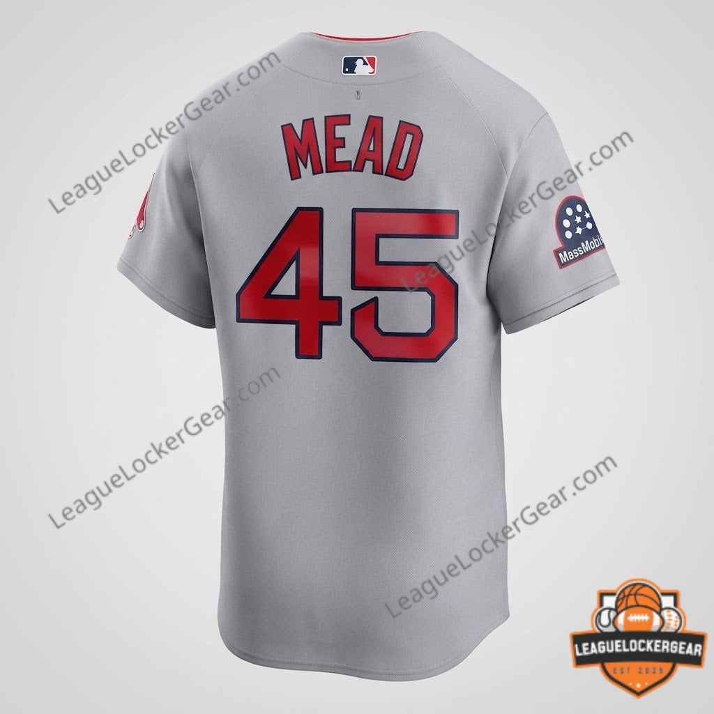 Boston Red Sox Curtis Mead #45 Baseball Jersey - LeagueLockerGear
