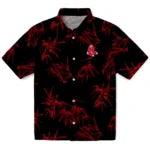 Boston Red Sox Hawaiian Shirt - Bamboo Branches | Hula Hawaiian Shirts