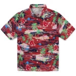 Boston Red Sox Hawaiian Shirt - Hawaii Island | Hula Hawaiian Shirts