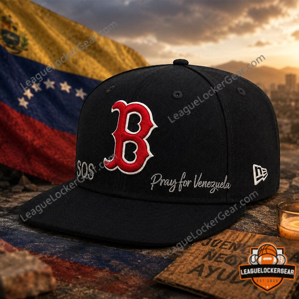 Willson Contreras And Wilyer Abreu Pray For Venezuela Hat Cap - LeagueLockerGear