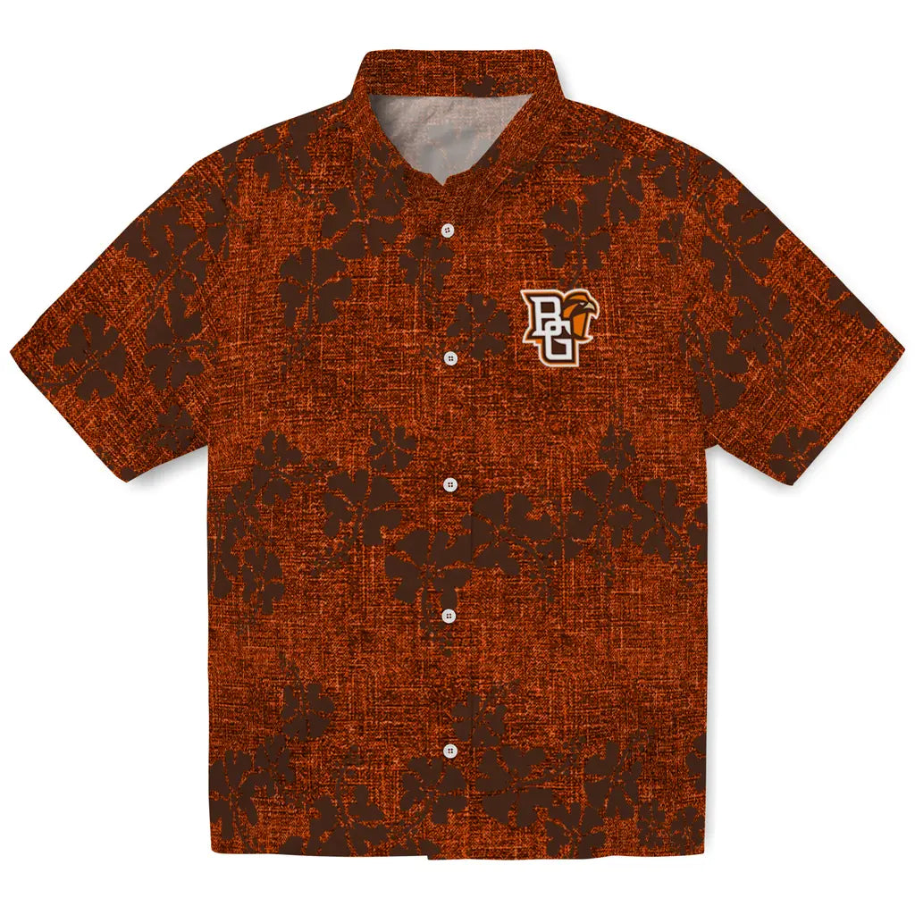 Bowling Green Falcons Hawaiian Shirt - 50th State Flower | Hula Hawaiian Shirts