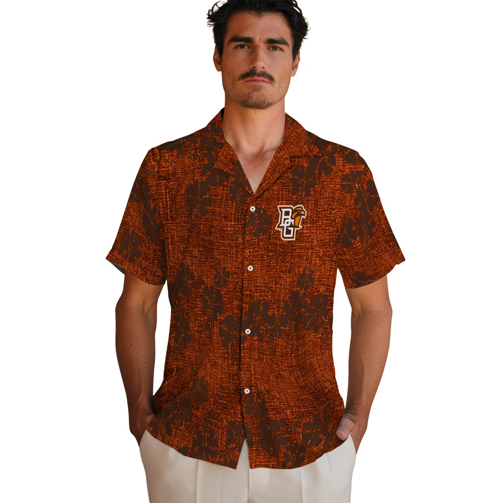 Bowling Green Falcons Hawaiian Shirt - 50th State Flower | Hula Hawaiian Shirts