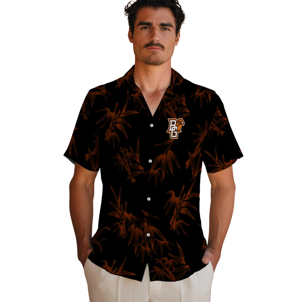 Bowling Green Falcons Hawaiian Shirt - Bamboo Branches | Hula Hawaiian Shirts
