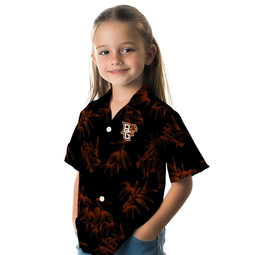 Bowling Green Falcons Hawaiian Shirt - Bamboo Branches | Hula Hawaiian Shirts