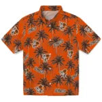 Bowling Green Falcons Hawaiian Shirt - Palm Tree Motif | Hula Hawaiian Shirts
