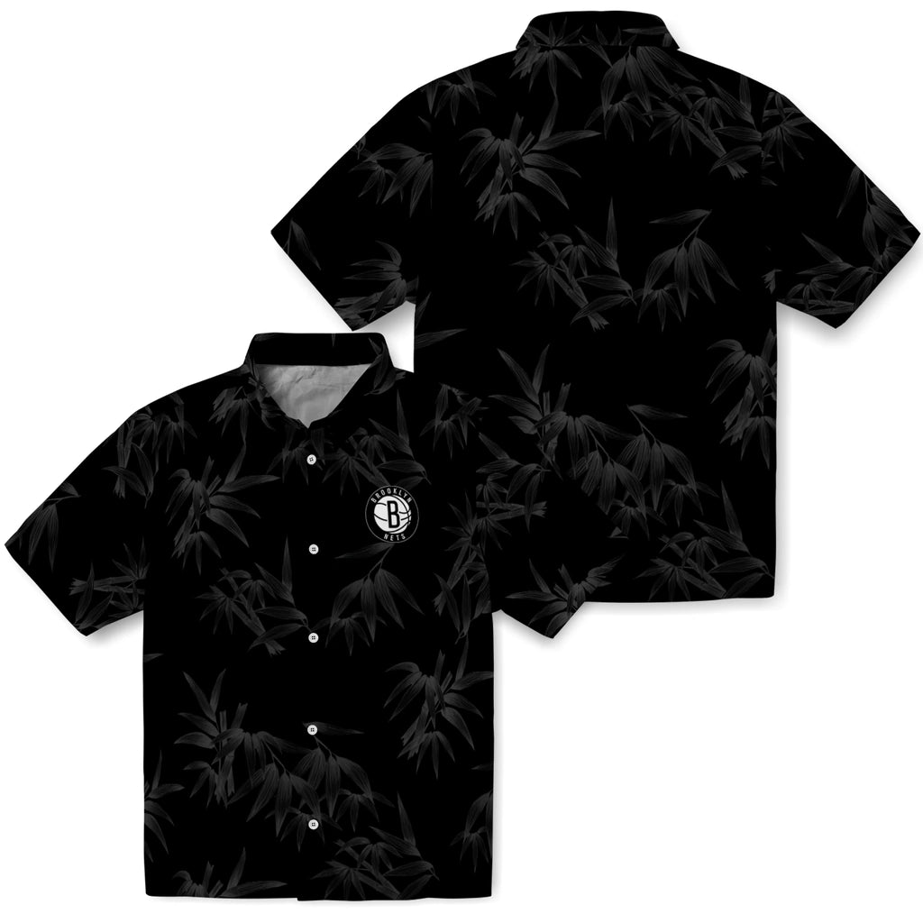 Brooklyn Nets Hawaiian Shirt - Bamboo Branches | Hula Hawaiian Shirts