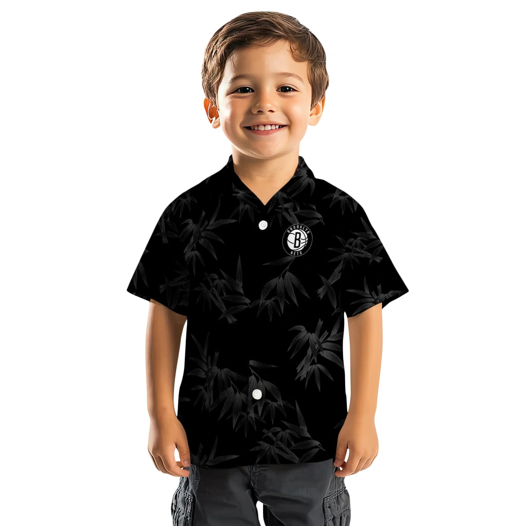 Brooklyn Nets Hawaiian Shirt - Bamboo Branches | Hula Hawaiian Shirts