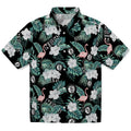 Brooklyn Nets Hawaiian Shirt - Flamingo and Hibiscus | Hula Hawaiian Shirts