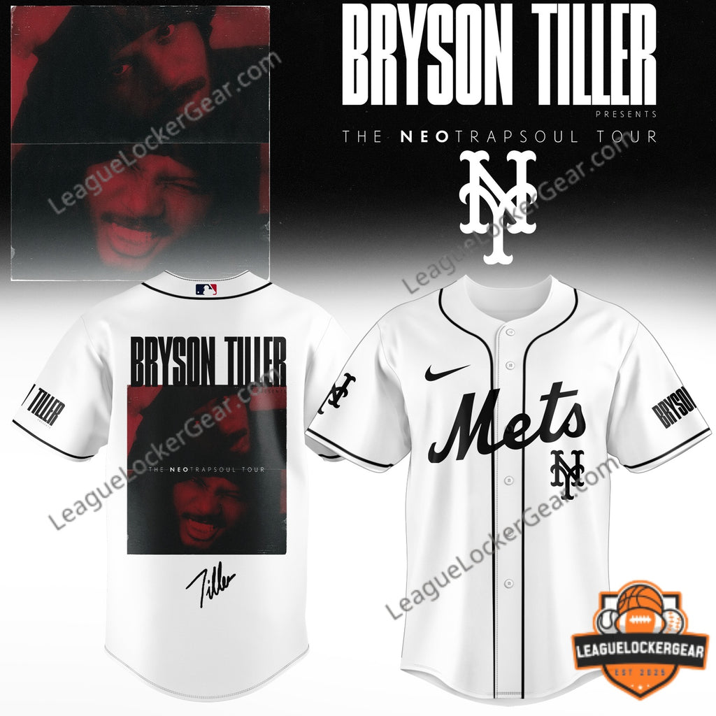 Bryson Tiller The NeotrapSoul Tour All Team MLB Baseball Jersey - LeagueLockerGear