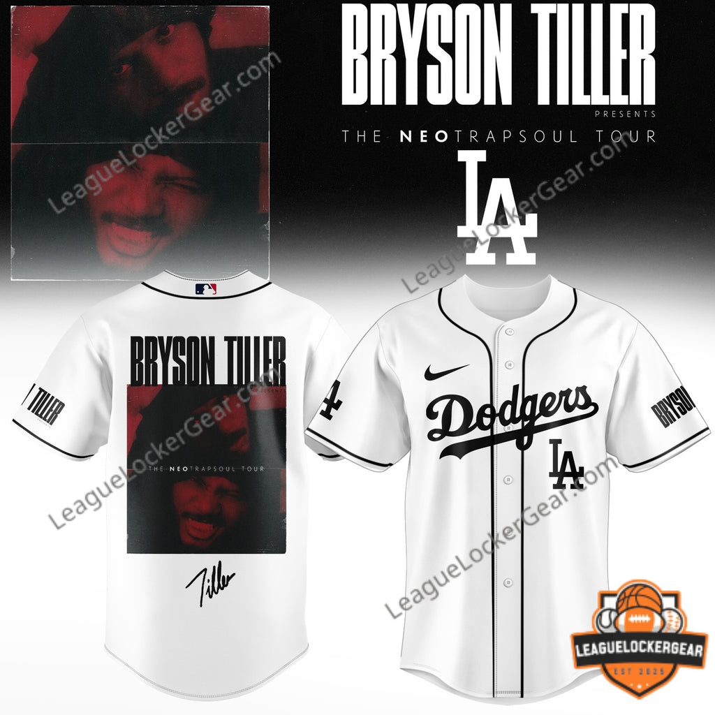 Bryson Tiller The NeotrapSoul Tour All Team MLB Baseball Jersey - LeagueLockerGear