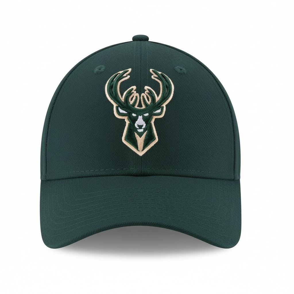 Milwaukee Bucks Green Adjustable Cap | Classic NBA Fan Baseball Hat - LeagueLockerGear