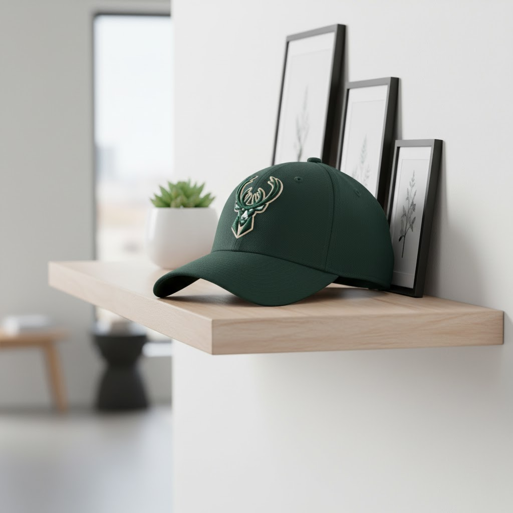 Milwaukee Bucks Green Adjustable Cap | Classic NBA Fan Baseball Hat - LeagueLockerGear