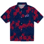 Buffalo Bills Hawaiian Shirt - 50th State Flower | Hula Hawaiian Shirts