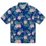 Buffalo Bills Hawaiian Shirt - Flamingo and Hibiscus | Hula Hawaiian Shirts