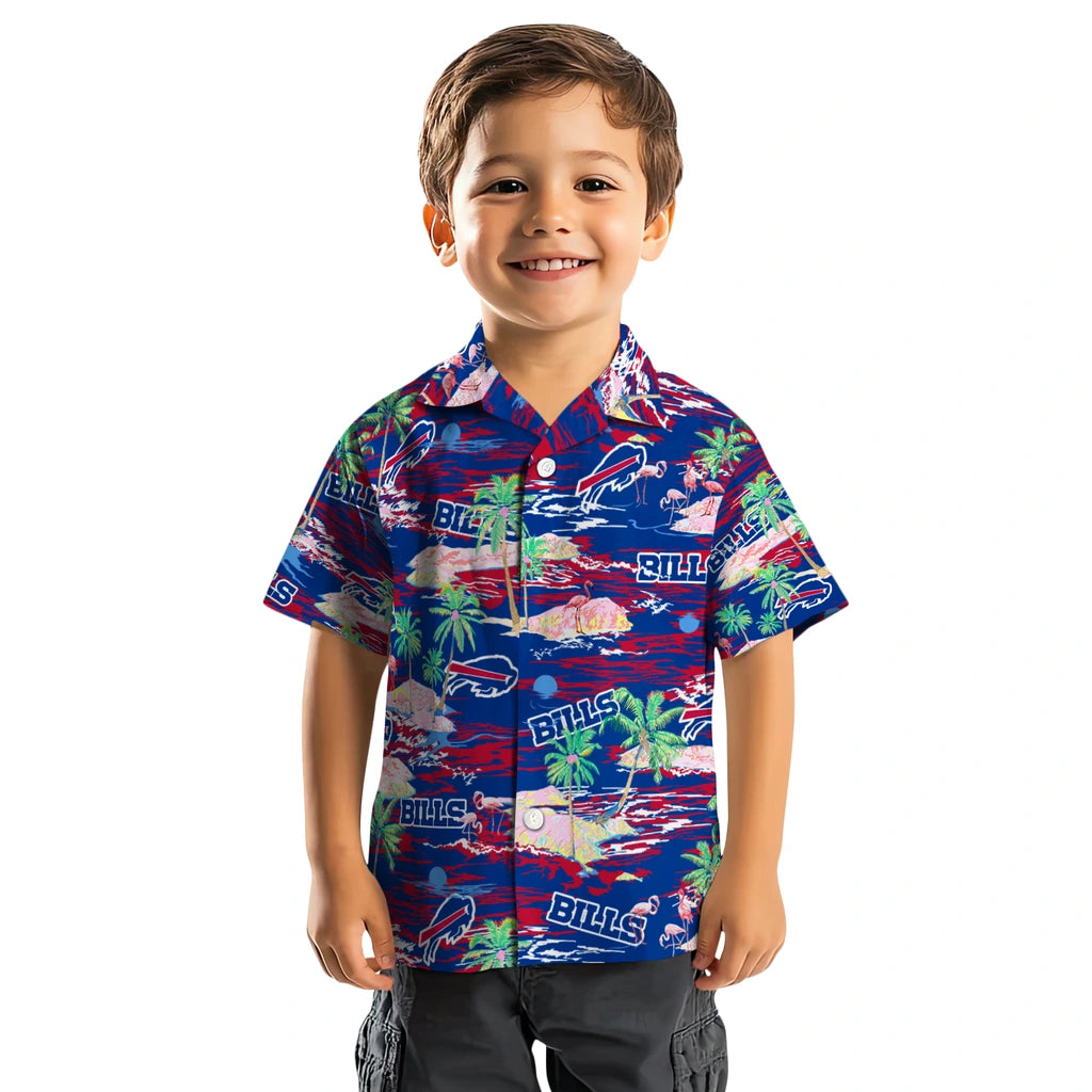 Buffalo Bills Hawaiian Shirt - Hawaii Island | Hula Hawaiian Shirts