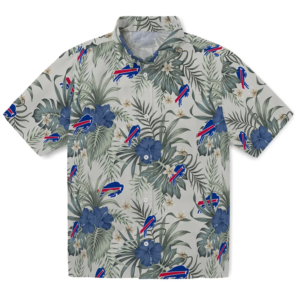 Buffalo Bills Hawaiian Shirt - Hibiscus Designs | Hula Hawaiian Shirts