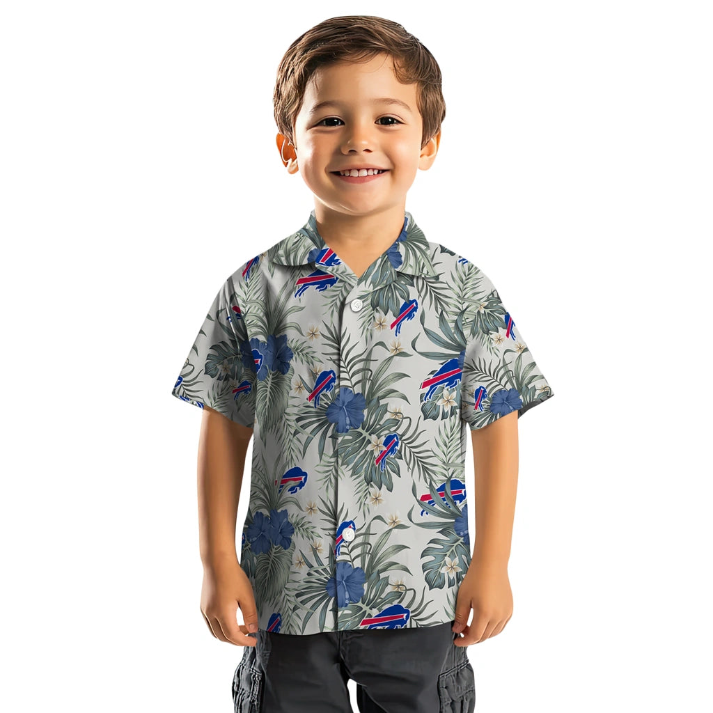 Buffalo Bills Hawaiian Shirt - Hibiscus Designs | Hula Hawaiian Shirts