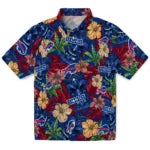Buffalo Bills Hawaiian Shirt - Hibiscus Tiki Jungle | Hula Hawaiian Shirts