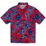 Buffalo Bills Hawaiian Shirt - Palm Sunset | Hula Hawaiian Shirts