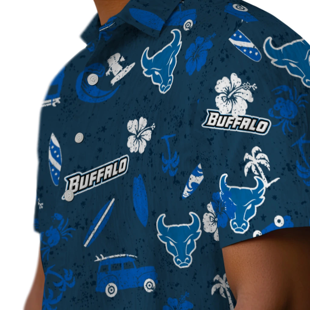 Buffalo Bulls Hawaiian Shirt - Beach Vibe | Hula Hawaiian Shirts